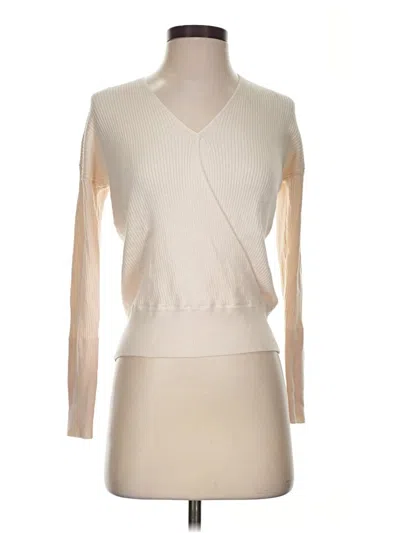 Pre-owned Elodie Sweater Vest In Ivory