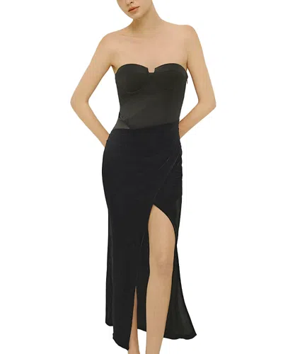 Elodie The Label Ariel Dress In Black