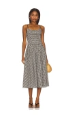 Elodie The Label Breena Dress In Multi