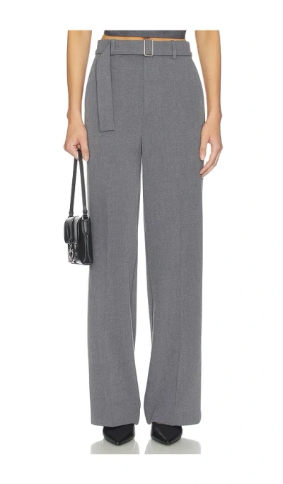 Elodie The Label Dane Pants In Gray