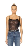 Elodie The Label Elodie Clara Lace Bodysuit In Multi