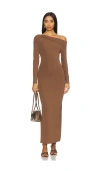 Elodie The Label Elodie Denis Dress In Brown