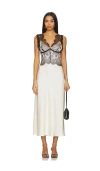 Elodie The Label Elodie Fabien Dress In White