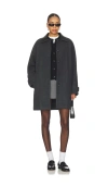 Elodie The Label Elodie Spencer Coat In Gray