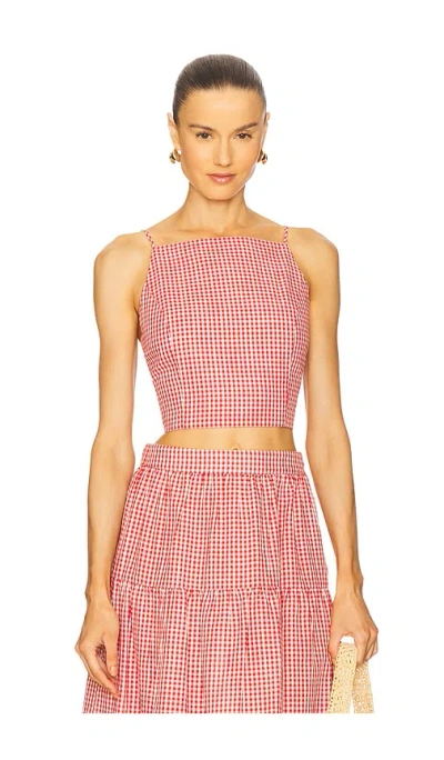 Elodie The Label Jamie Top In Pink
