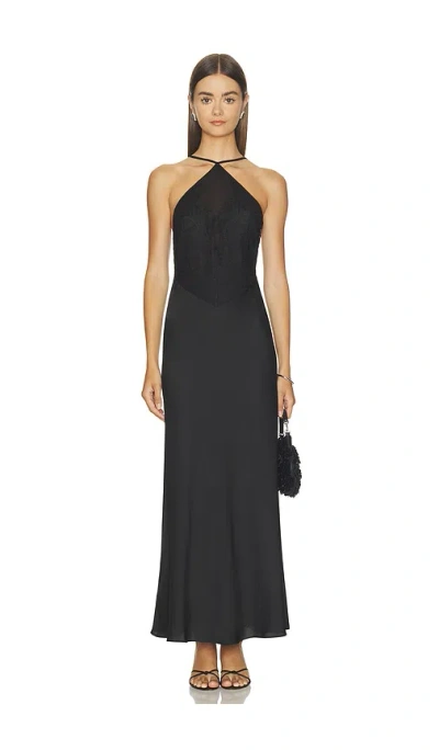 Elodie The Label Maren Dress In Black