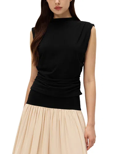 Elodie The Label Oriel Top In Black