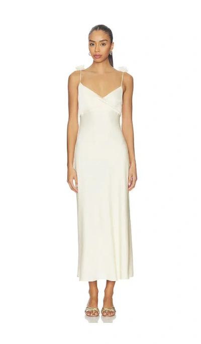 Elodie The Label Pamela Dress In White