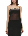 Elodie The Label Remy Top In Black