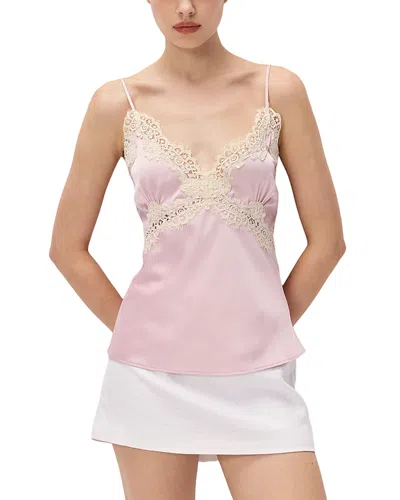 Elodie The Label Sidonie Top In Pink