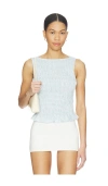 Elodie The Label Tegan Top In Multi