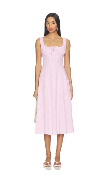 Elodie The Label Tova Dress In Pink
