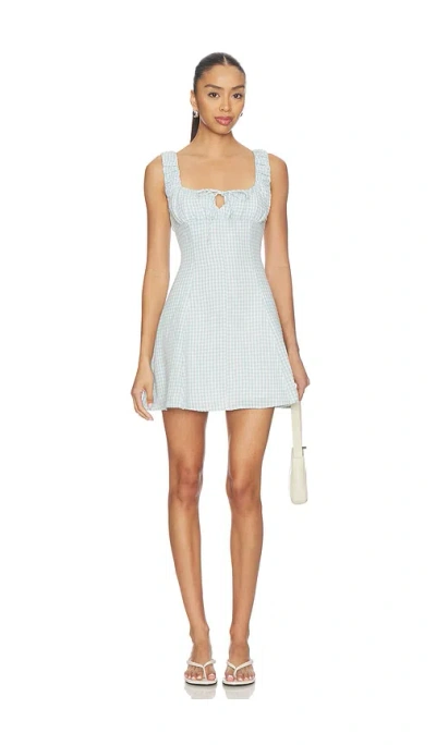 Elodie The Label Vale Mini Dress In Animal Print
