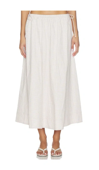 Elodie The Label Vionnet 스커트 In White