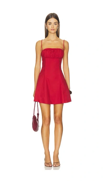 Elodie The Label Wylie Mini Dress In Arabian Spice