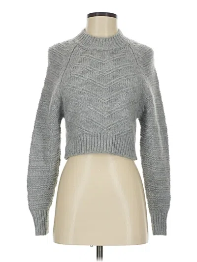Elodie Turtleneck Sweater In Gray