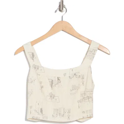 Elodie Wide Strap Crop Tank