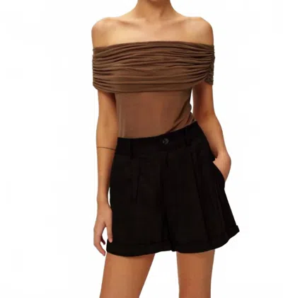 Elodie Women's Fred Top In Brown