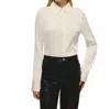 Elodie Women's Josephine Shirt In White In White