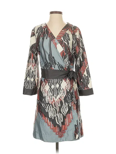 Pre-owned Eloise Casual Dress In Gray