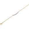 Eloise Jewelry Cosmos Bracelet  With Gemstone In Gold
