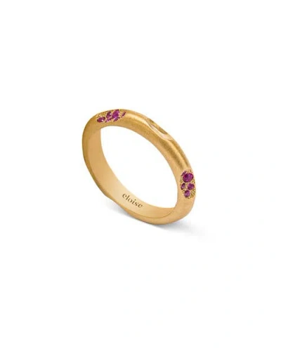Eloise Jewelry Mirage Ring  With Gemstone In Gold
