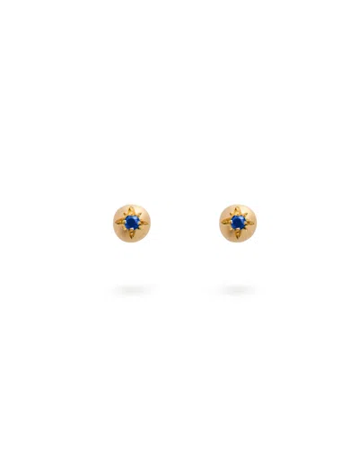 Eloise Jewelry Women's Blue Moon Earrings Sapphire