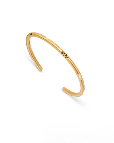 Eloise Jewelry Women's Brown Sahara Bracelet Cognac Diamonds