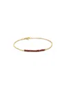 Eloise Jewelry Women's Cosmos Bracelet Red Garnet In Red