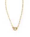 Eloise Jewelry Women's Gold Voyage Necklace Clip Chain In Gold