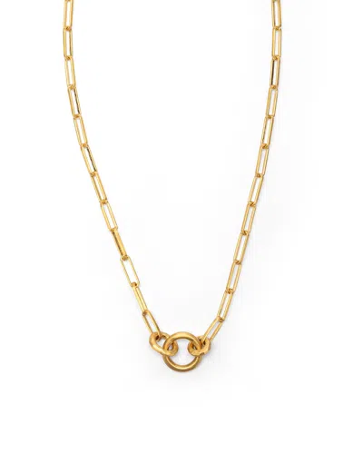 Eloise Jewelry Women's Gold Voyage Necklace Clip Chain