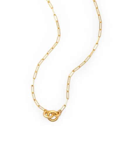 Eloise Jewelry Women's Gold Voyage Necklace Clip Chain Light