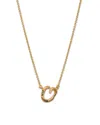 Eloise Jewelry Women's Oasis Radiance Necklace Green Diamonds