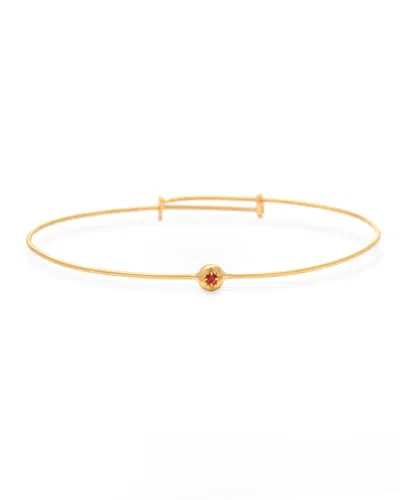 Eloise Jewelry Women's Red Moon Bracelet Ruby