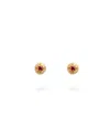 Eloise Jewelry Women's Red Moon Earrings Ruby In Red