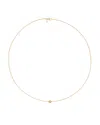 Eloise Jewelry Women's White Moon Necklace Diamond In White