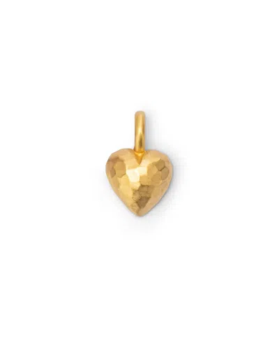 Eloise Jewelry Women's Yellow Milestone Heart Charm Large