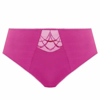Elomi Cate Full Brief Panty In Cerise Magenta Lustre In Multi