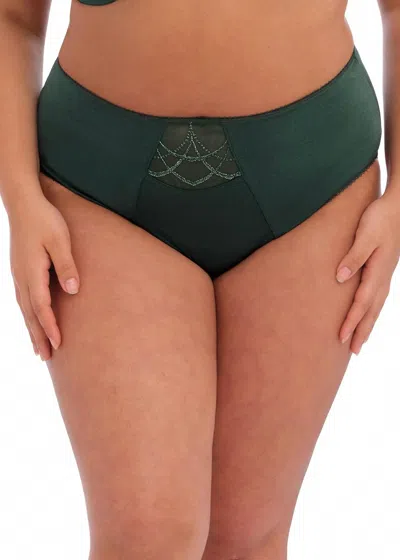Elomi Cate Full Brief Panty In Green