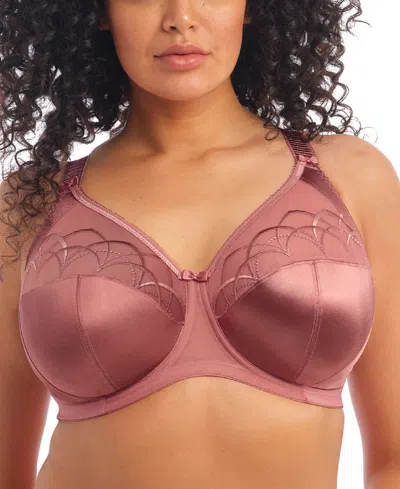 Elomi Cate Full Figure Underwire Lace Cup Bra El4030, Online Only In Pink