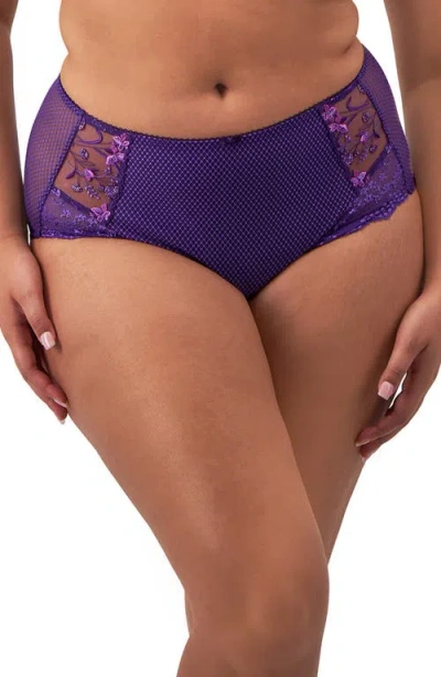 Elomi Charley Full Figure Briefs In Iris