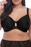 Elomi Charley Full Figure Spacer Underwire Bra In Black