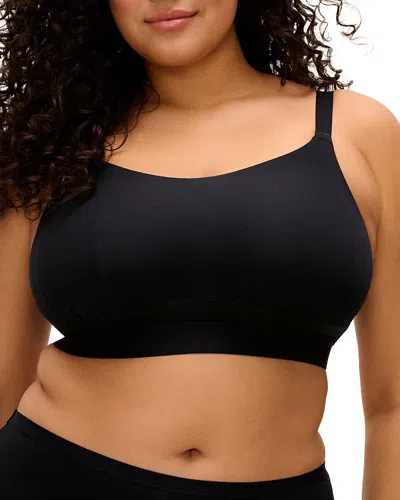 Elomi Downtime Wireless Bralette In Black
