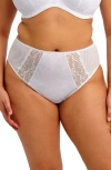 Elomi Lucie High Leg Briefs In White