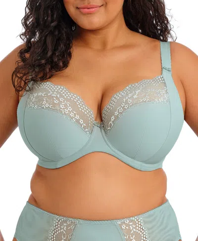 Elomi Lucie Underwire Plunge Bra In Green