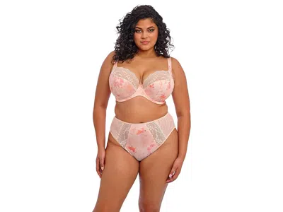 Elomi Lucie Underwire Plunge Stretch Bra In Pink