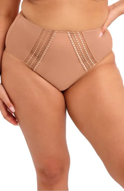 Elomi Matilda Full Figure Embellished Briefs In Neutral