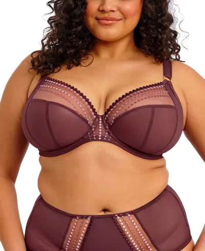 Elomi Matilda Full Figure Matilda Underwire Bra El8900, Online Only In Brown
