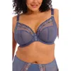 Elomi Matilda Full Figure Underwire Plunge Bra In Blue