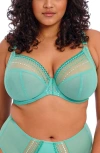 Elomi Matilda Side Support Plunge Bra In Jade (jae)